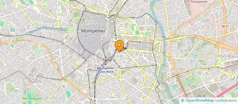 localisation de l'entreprise MONSIEUR EUGENE GREAU à MONTPELLIER