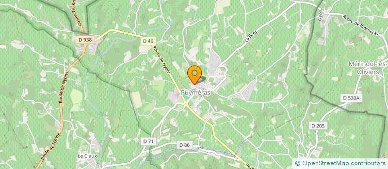 localisation de l'entreprise MONSIEUR EUGENE GUIBERT  SAINT-ROMAIN-EN-VIENNOIS