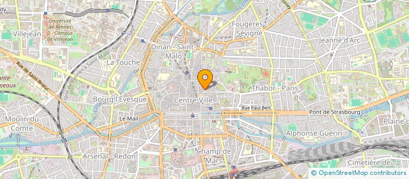 localisation de l'entreprise MONSIEUR EUGENE GUITTON  RENNES