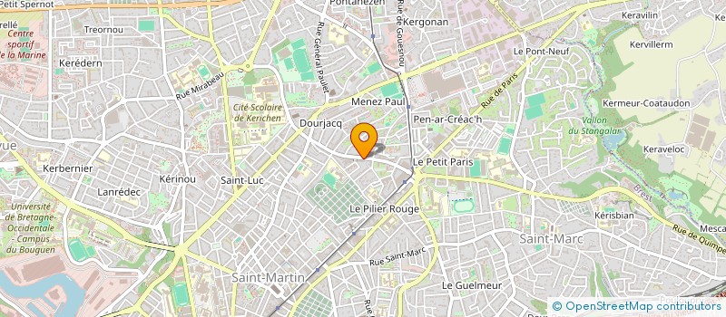 localisation de l'entreprise MONSIEUR EUGENE HAMON à BREST