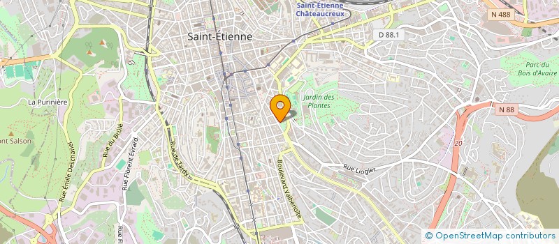 localisation de l'entreprise MONSIEUR EUGENE HOLDERBAUM à SAINT-ETIENNE