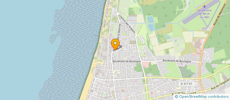 localisation de l'entreprise MONSIEUR EUGENE LABASTROU à BERCK