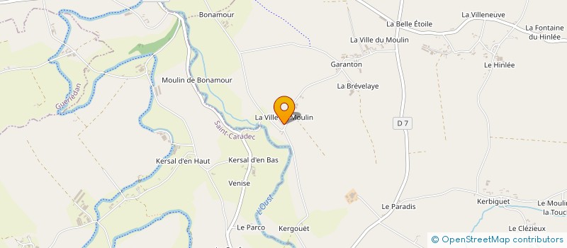 localisation de l'entreprise MONSIEUR EUGENE LAINE  TREVE