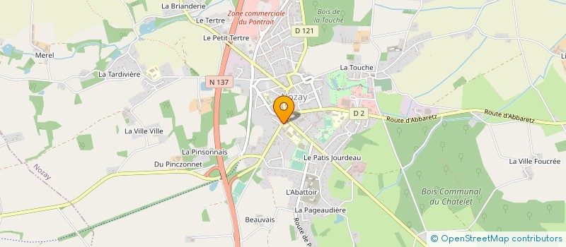 localisation de l'entreprise MONSIEUR EUGENE LEMAITRE à NOZAY