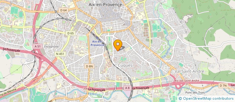 localisation de l'entreprise MONSIEUR EUGENE LESAUVAGE à AIX-EN-PROVENCE