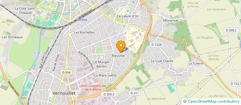 localisation de l'entreprise MONSIEUR EUGENE MARGAS à DREUX