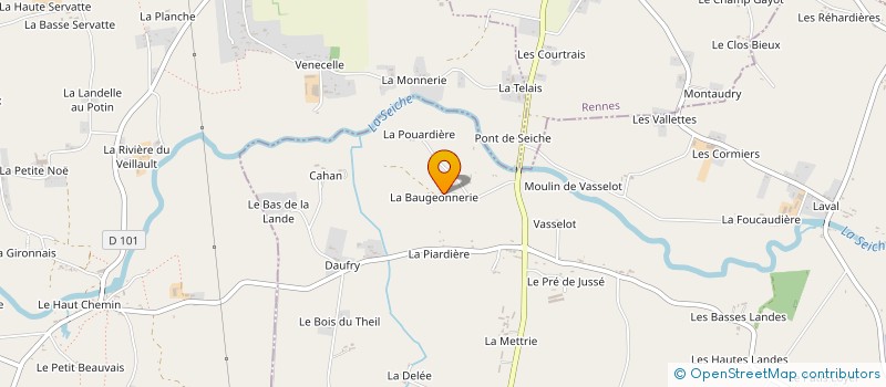 localisation de l'entreprise MONSIEUR EUGENE MENARD  AMANLIS