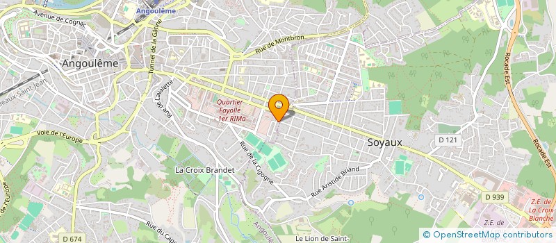 localisation de l'entreprise MONSIEUR EUGENE MEUNIER à ANGOULEME