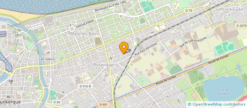 localisation de l'entreprise MONSIEUR EUGENE MINNE à DUNKERQUE