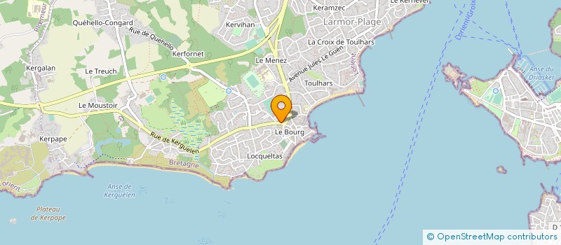 localisation de l'entreprise MONSIEUR EUGENE MOREL à LARMOR-PLAGE