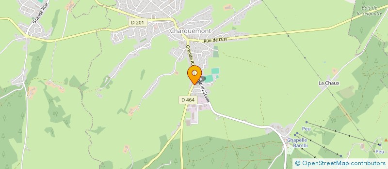 localisation de l'entreprise MONSIEUR EUGENE MOUGIN  FOURNET-BLANCHEROCHE