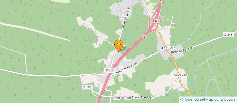 localisation de l'entreprise MONSIEUR EUGENE MUNAR à SAUGNAC-ET-MURET