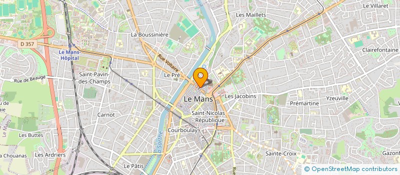 localisation de l'entreprise MONSIEUR EUGENE NORMAND  LE MANS