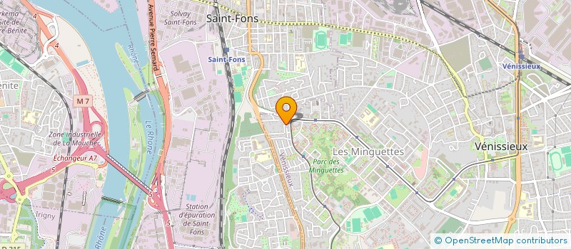 localisation de l'entreprise MONSIEUR EUGENE NZI à VENISSIEUX