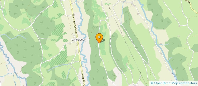 localisation de l'entreprise MONSIEUR EUGENE PEREUILH  MONEIN