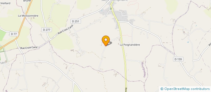 localisation de l'entreprise MONSIEUR EUGENE PIEDAGNEL à BOURGVALLEES