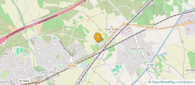 localisation de l'entreprise MONSIEUR EUGENE SCHUTT  SAINT-BRES