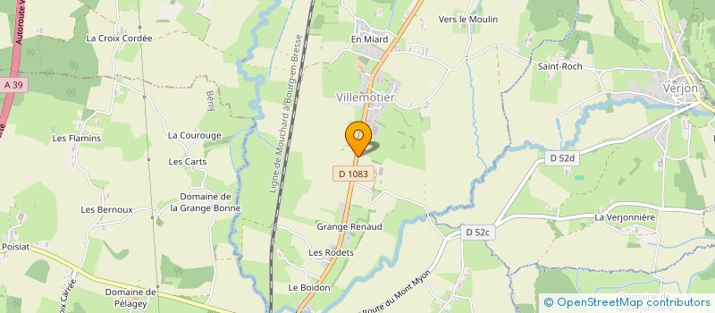 localisation de l'entreprise MONSIEUR EUGENE SIGLER  VILLEMOTIER