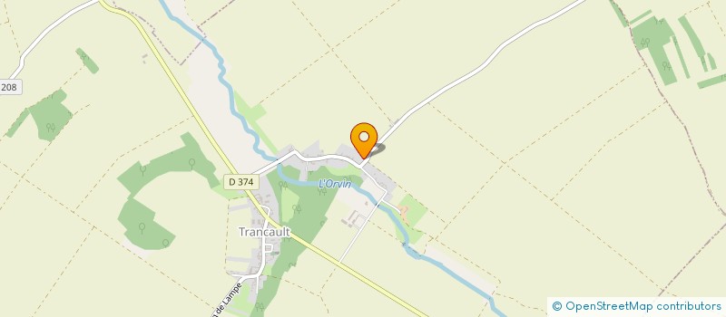 localisation de l'entreprise MONSIEUR EUGENE TEORBE  TRANCAULT