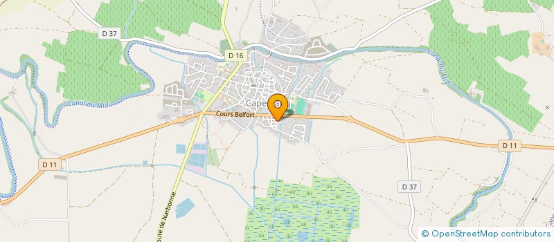 localisation de l'entreprise MONSIEUR EUGENE VILLARUBLA  CAPESTANG