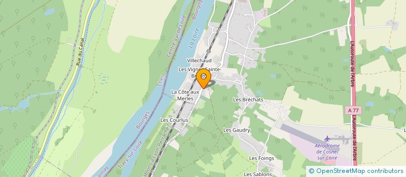 localisation de l'entreprise MONSIEUR EUGENE WEISS à COSNE-COURS-SUR-LOIRE