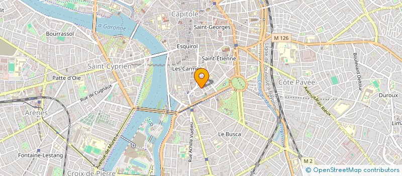 localisation de l'entreprise MONSIEUR EUGENE YOULOU  TOULOUSE