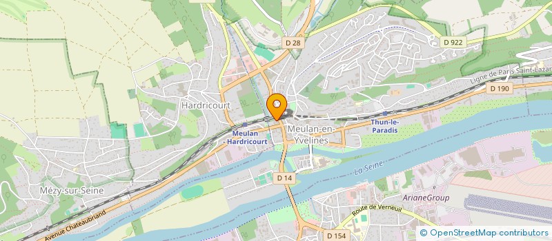 localisation de l'entreprise MONSIEUR EUGENE ZE MFOMO  MEULAN-EN-YVELINES