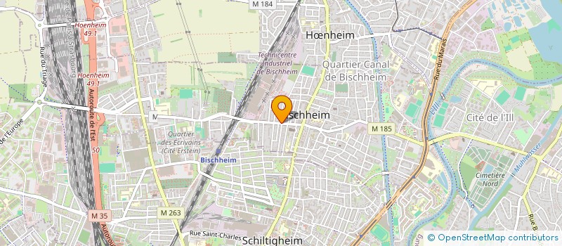 localisation de l'entreprise MONSIEUR EUGENE ZEIGIN  BISCHHEIM