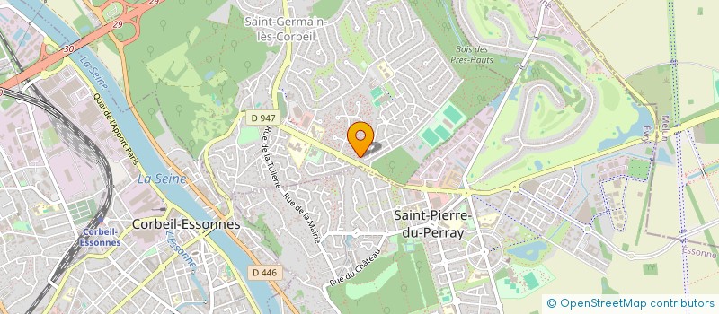 localisation de l'entreprise MONSIEUR EUGENIO ALBASIO  SAINT-GERMAIN-LES-CORBEIL