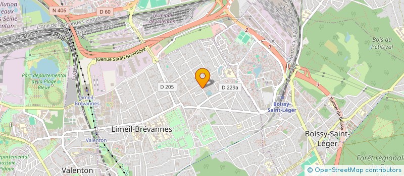 localisation de l'entreprise MONSIEUR EUGENIO ANTONIO  LIMEIL-BREVANNES