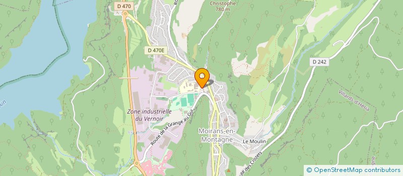 localisation de l'entreprise MONSIEUR EUGENIO CANTADEIRO PATA  MOIRANS-EN-MONTAGNE