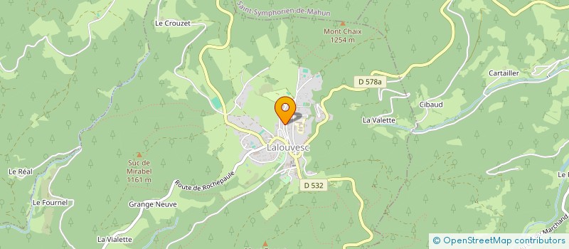 localisation de l'entreprise MONSIEUR EUGENIO DETTO à LALOUVESC