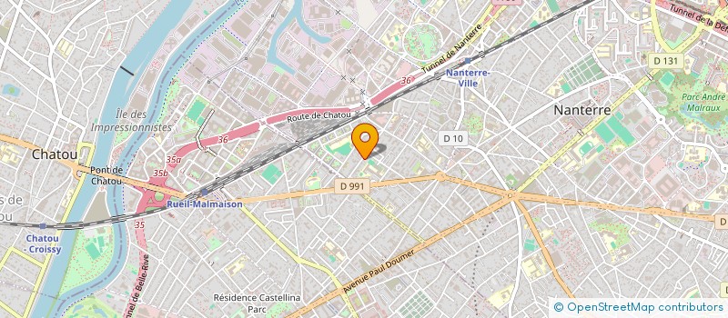 localisation de l'entreprise MONSIEUR EUGENIO DREAS  NANTERRE