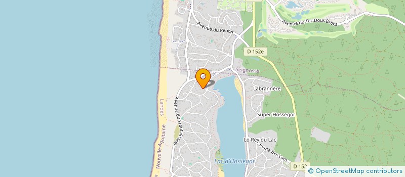 localisation de l'entreprise MONSIEUR EUGENIO FRATTA PASINI  SOORTS-HOSSEGOR