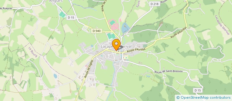 localisation de l'entreprise MONSIEUR EUGENIO MARTIN-MIRANDA  LACAPELLE-MARIVAL