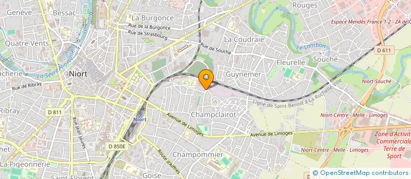 localisation de l'entreprise MONSIEUR EUGENIO PINHEIRO FERRAS à NIORT