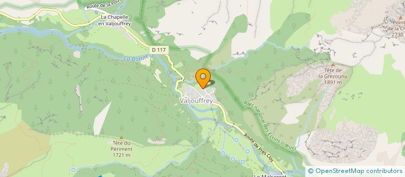 localisation de l'entreprise MONSIEUR EUGENIO RIOS BARRERA  VALJOUFFREY