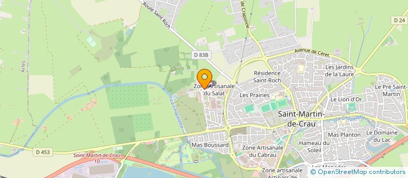 localisation de l'entreprise MONSIEUR EUGENIO SANCHEZ à SAINT-MARTIN-DE-CRAU