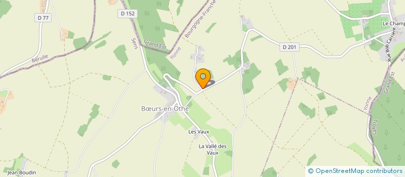 localisation de l'entreprise MONSIEUR EUGENIO SANTANA CORANDINHO  BOEURS EN OTHE