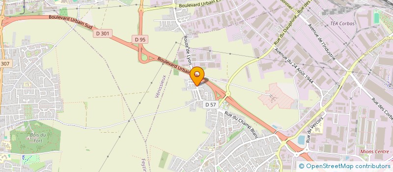 localisation de l'entreprise MONSIEUR EUGENIO SERRA à CORBAS