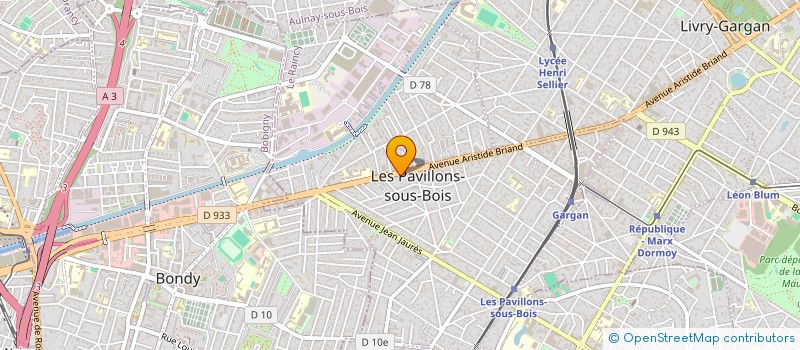 localisation de l'entreprise MONSIEUR EUGENIU BORODACHII  LES PAVILLONS-SOUS-BOIS