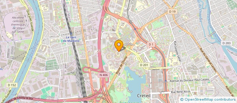 localisation de l'entreprise MONSIEUR EUGENIU BRINZA  CRETEIL