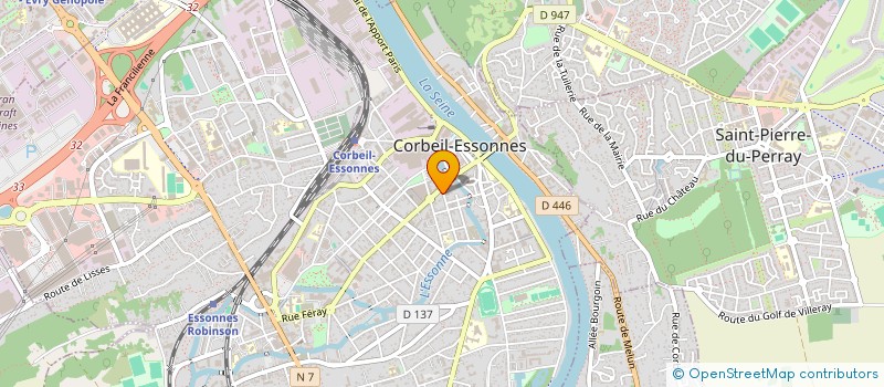 localisation de l'entreprise MONSIEUR EUGENIU CARAJEI à CORBEIL-ESSONNES