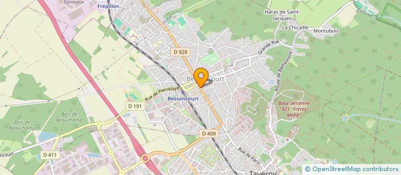 localisation de l'entreprise MONSIEUR EUGENIU COJOCARI  BESSANCOURT