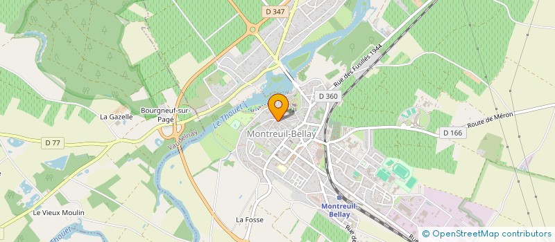 localisation de l'entreprise MONSIEUR EUGENIU COJUCARI  MONTREUIL-BELLAY