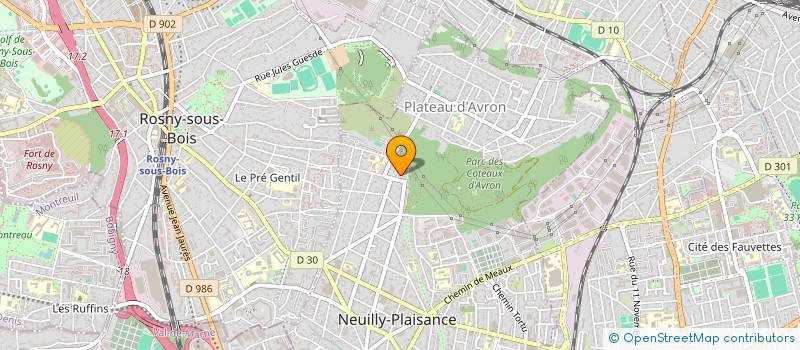 localisation de l'entreprise MONSIEUR EUGENIU DUDCA à NEUILLY-PLAISANCE