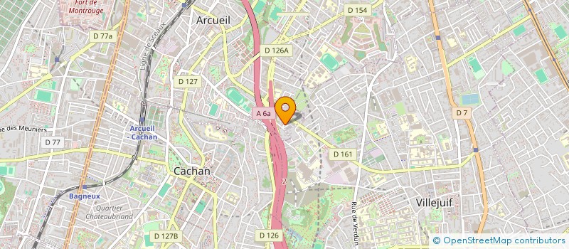 localisation de l'entreprise MONSIEUR EUGENIU GUZUN à ARCUEIL