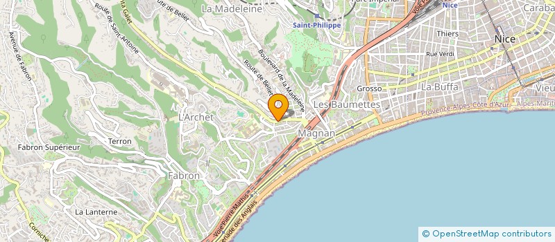 localisation de l'entreprise MONSIEUR EUGENIU LIVADARI  NICE