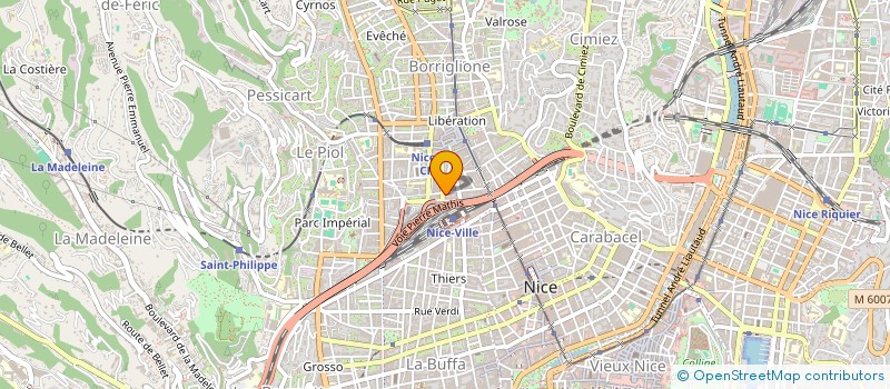 localisation de l'entreprise MONSIEUR EUGENIU URSU à NICE