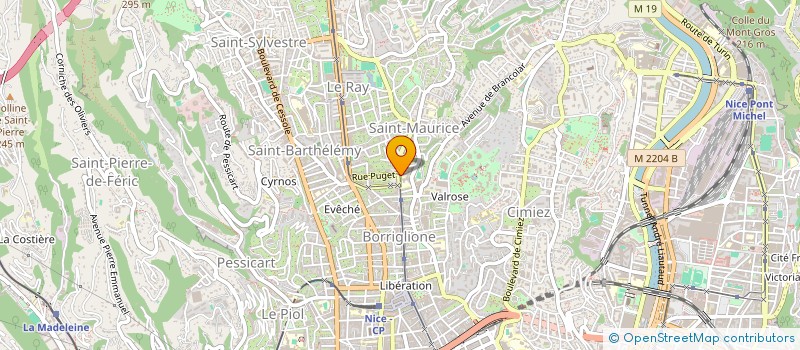 localisation de l'entreprise MONSIEUR EUJEN CEBOTARI à NICE